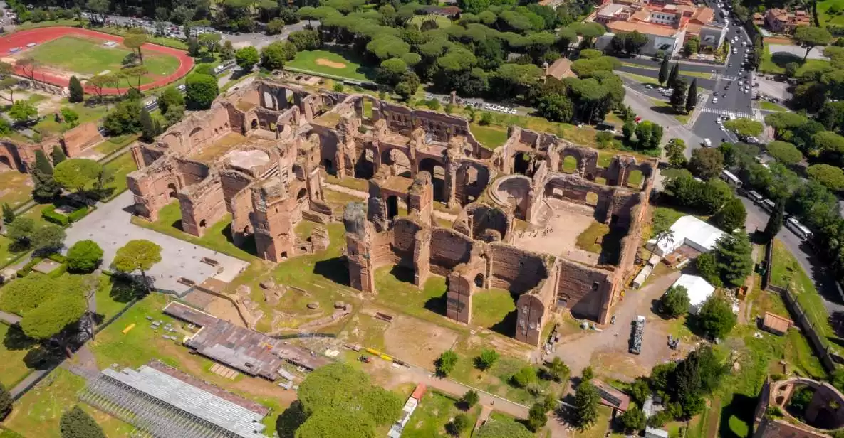 Baths of Caracalla - Outdoor Walking Tour with Entry Ticket