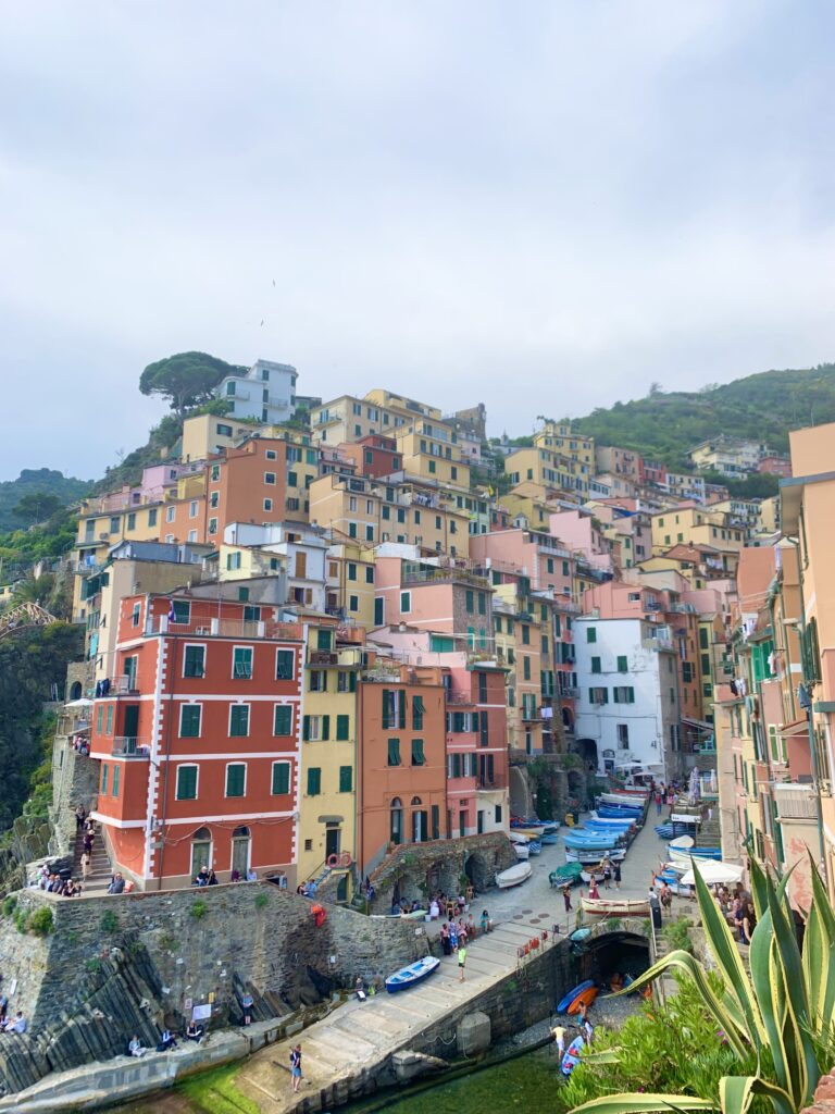 town of riomaggiore - most southern part of cinque terre