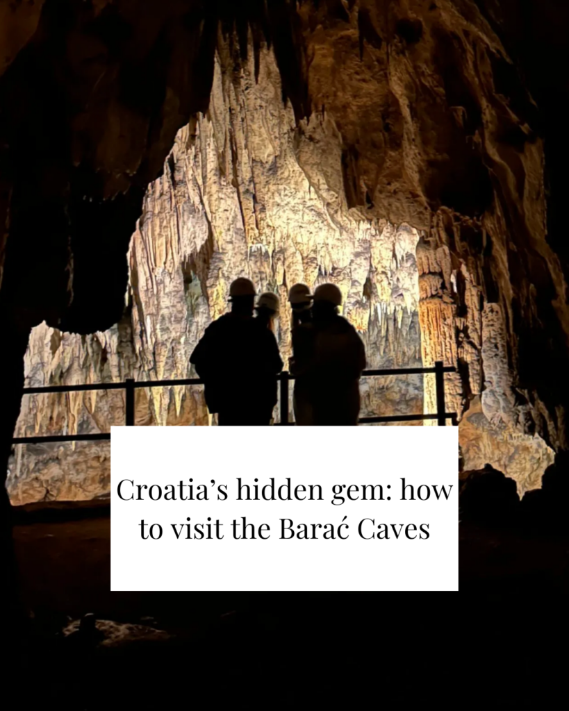 Croatia’s hidden gem: how to visit the Barać Caves