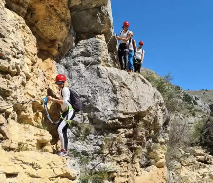 Via Ferrata tour - Čikola Canyon