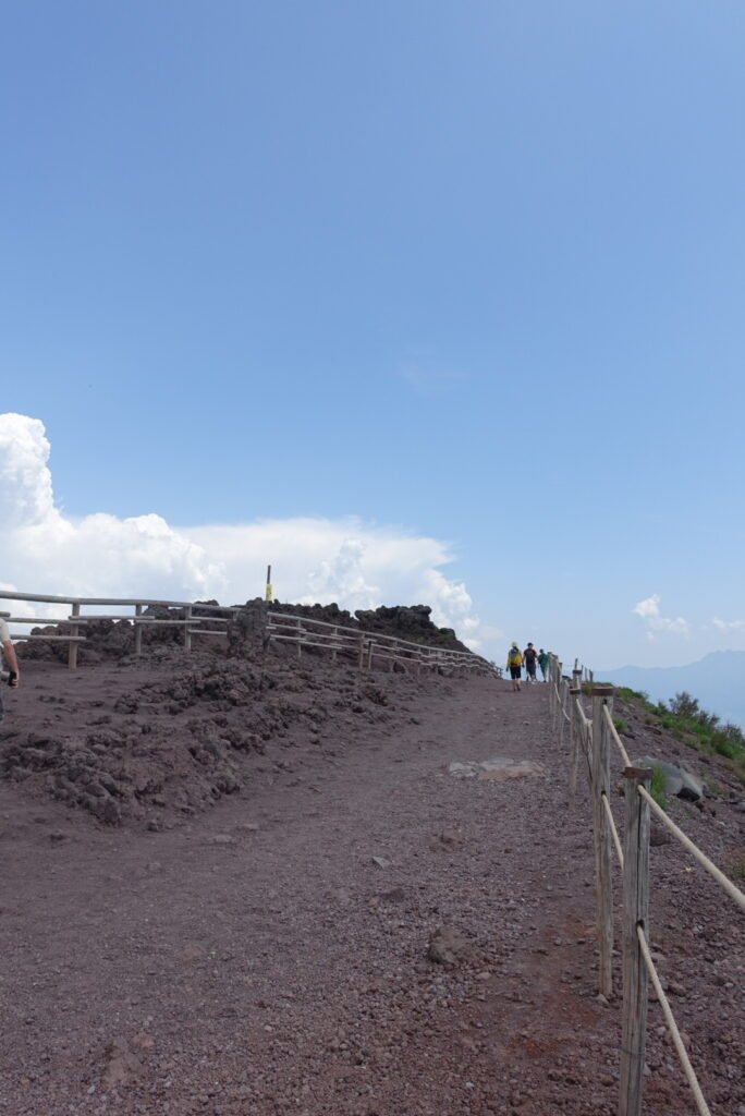 Climb Mount Vesuvius crater