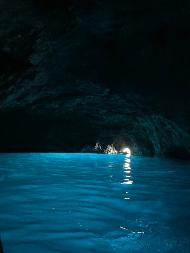 Blue Grotto in Capri Italy