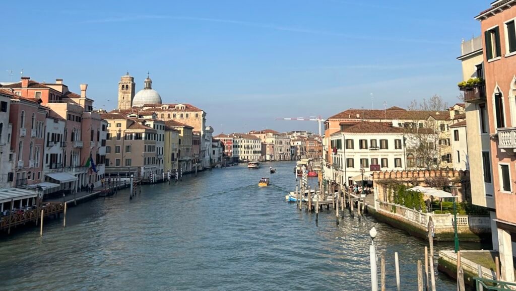 The Grand Canal (Ponte degli Scalzi) Venice Italy