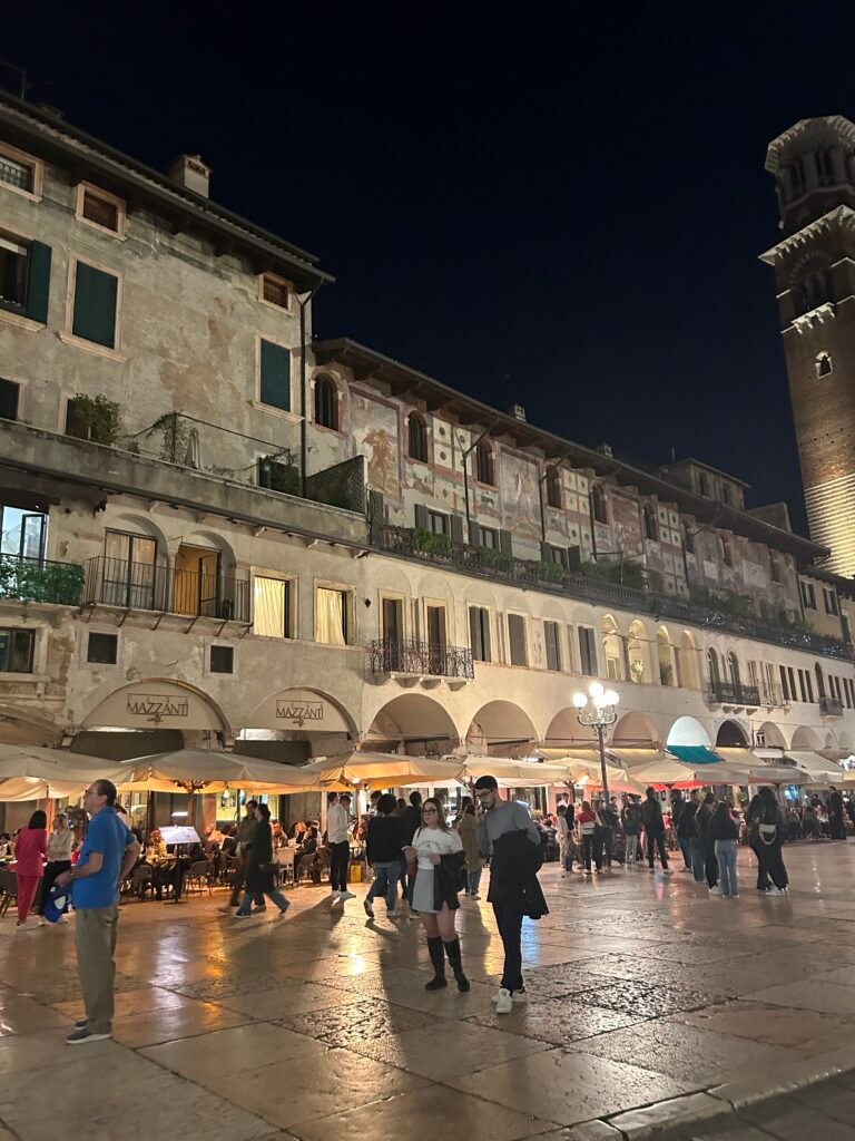 Piazza Delle Erbe Verona Italy