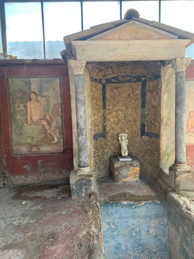 House of Octavius Quartio visiting Pompeii Italy