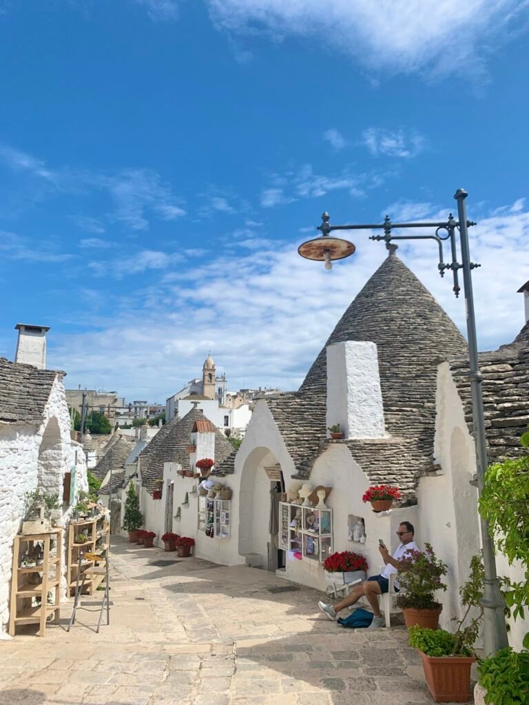 Streets of Alberobello Italy