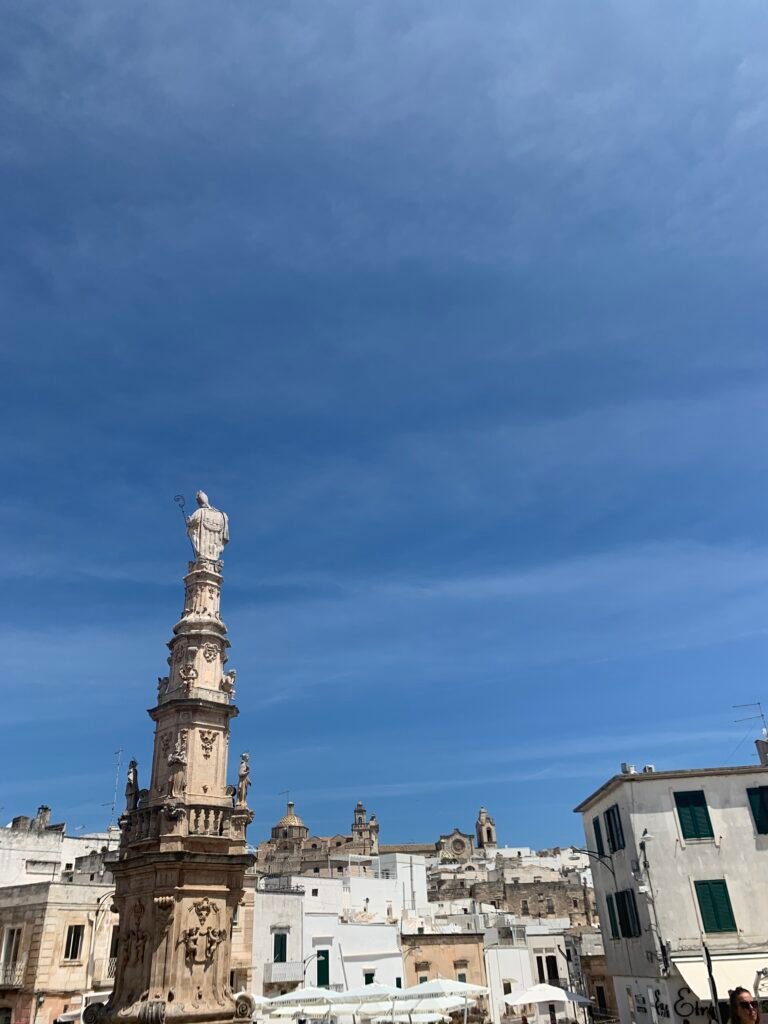 Obelisco del Santo Patrono Ostuni Italy